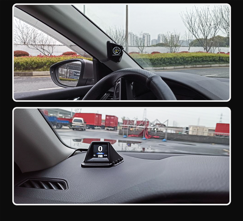 202 Vente chaude Acclope AP-6 OBD2 GPS tachymètre LCD multifonctions Smart  jauge OBD2 Compteur numérique de la palette de voiture - Chine Hud, OBD2
