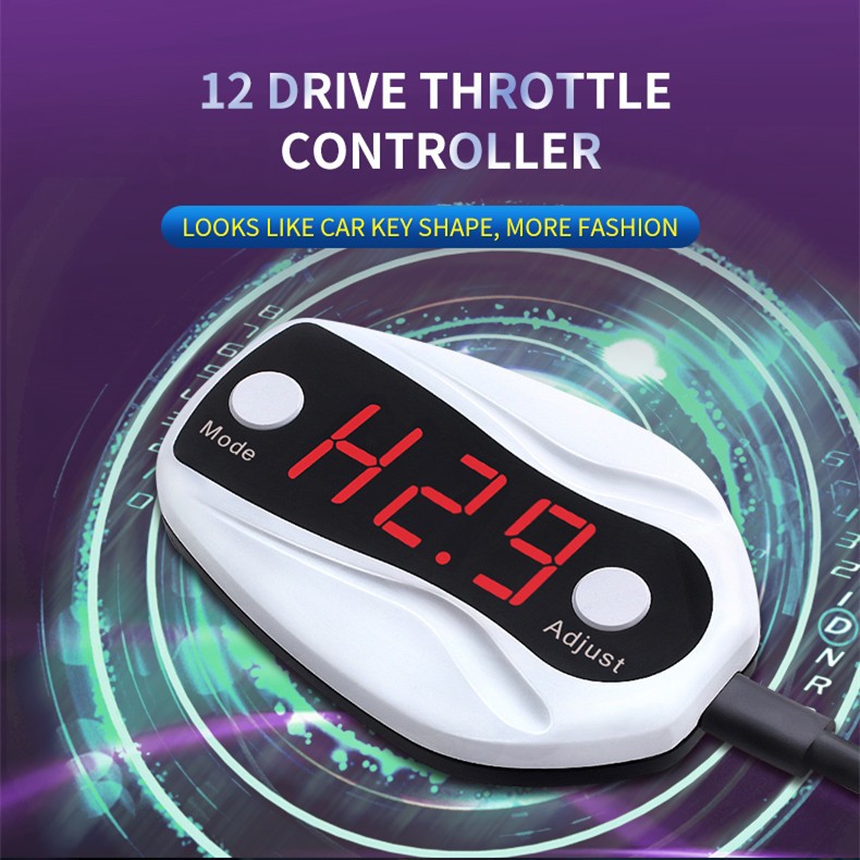 New Acclope 12-Drive Electronic Throttle Controller Accelerator Pedal with LOCK Function