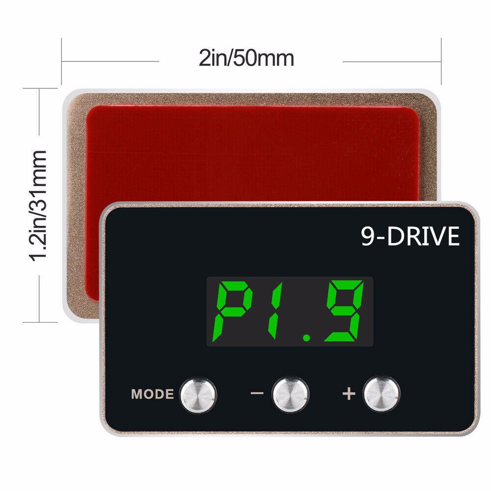 Acclope 9-Drive Electronic Throttle Controller Accelerator Pedal with Green LED Screen  - 副本