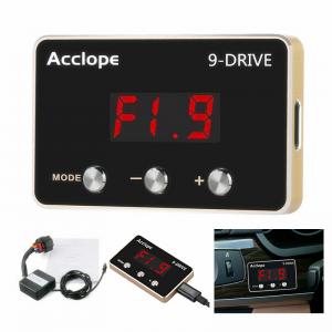 Acclope 9-Drive Electronic Throttle Controller Accelerator Pedal with RED LED Screen  Acclope 9-Drive Electronic Throttle Controller Accelerator Pedal with RED LED Screen