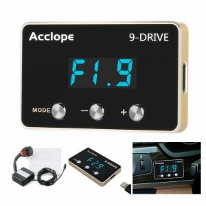 Acclope 9-Drive Electronic Throttle Controller Accelerator Pedal with Blue LED Screen Acclope 9-Drive Electronic Throttle Controller Accelerator Pedal with Blue LED Screen