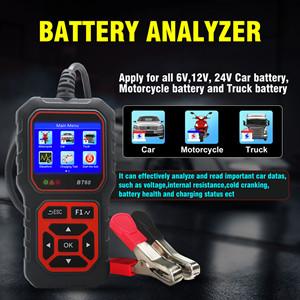 Acclope New 2.4 Inch BT60 Battery Tester 6V 12V 24V Car Digital Battery Analyzer CCA SOH  Acclope New 2.4 Inch BT60 Battery Tester 6V 12V 24V Car Digital Battery Analyzer CCA SOH